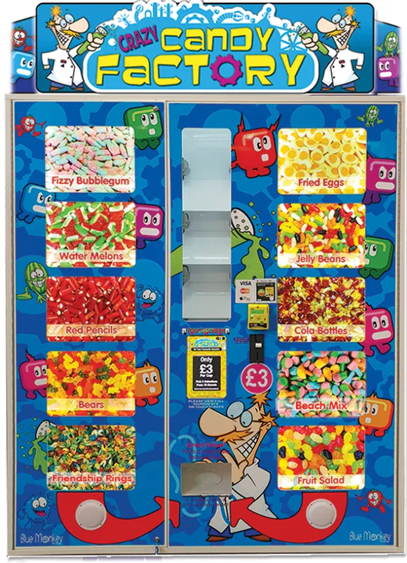 Crazy Candy Factory With New Sweets