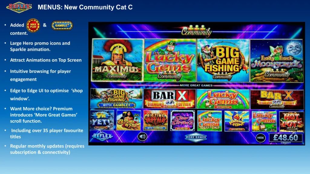 Community Cat C Conversions Reflex 3